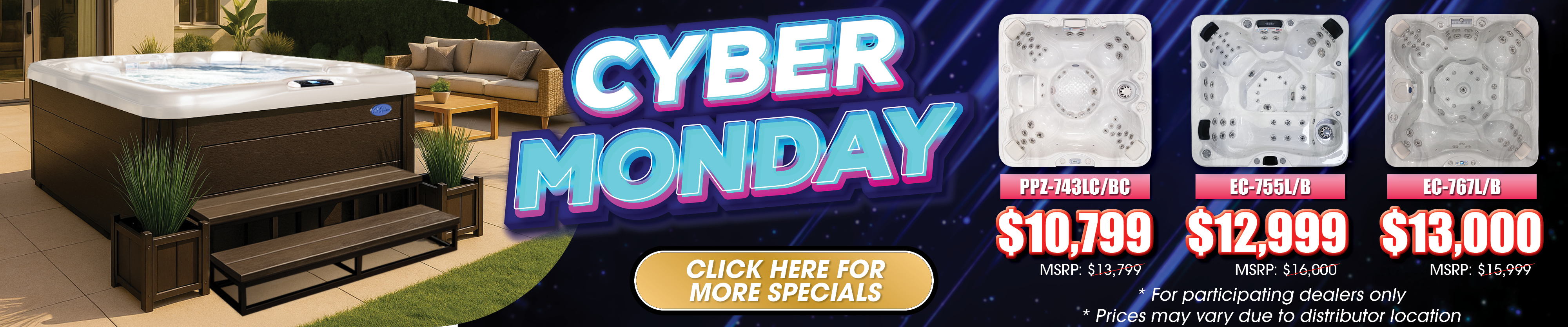 Calspas hot tub being used in a family setting - Harrisonburg