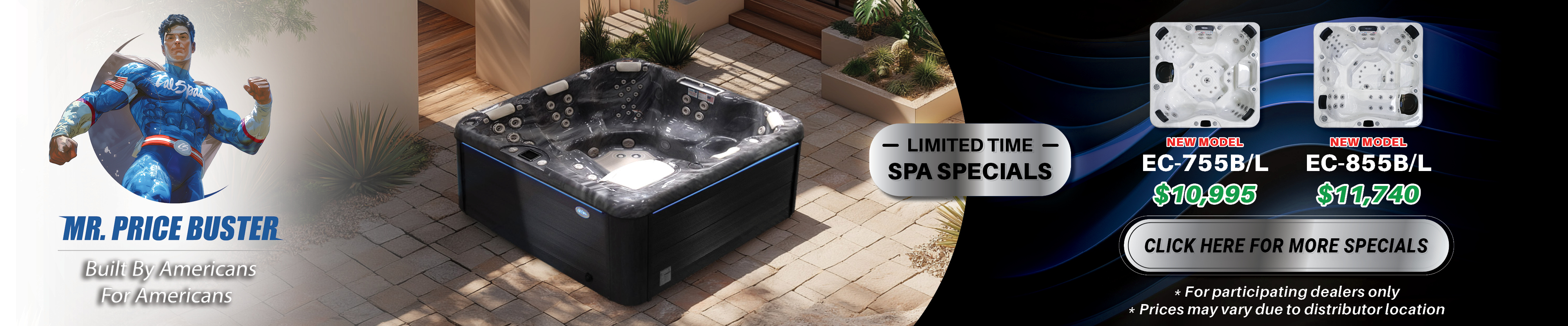 Calspas hot tub being used in a family setting - Harrisonburg
