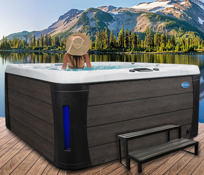 Calspas hot tub being used in a family setting - hot tubs spas for sale Harrisonburg